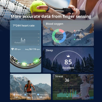 Multi Sport Mode Smart Ring