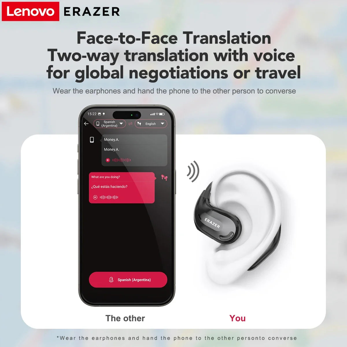 ALL Language Translator Earbuds Ai Powered