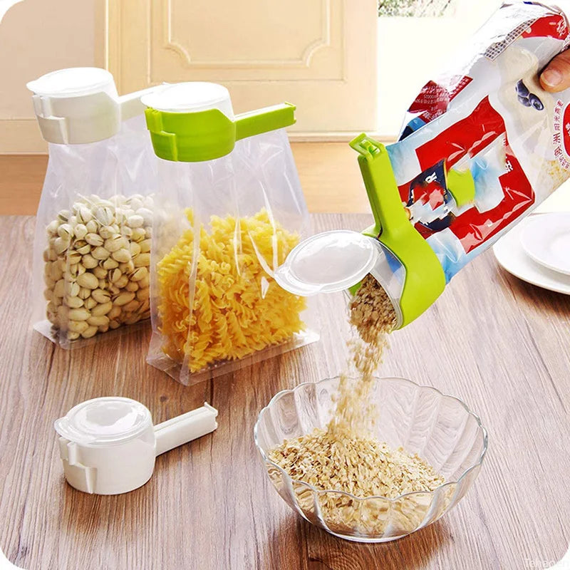 Clamp Plastic Food Saver