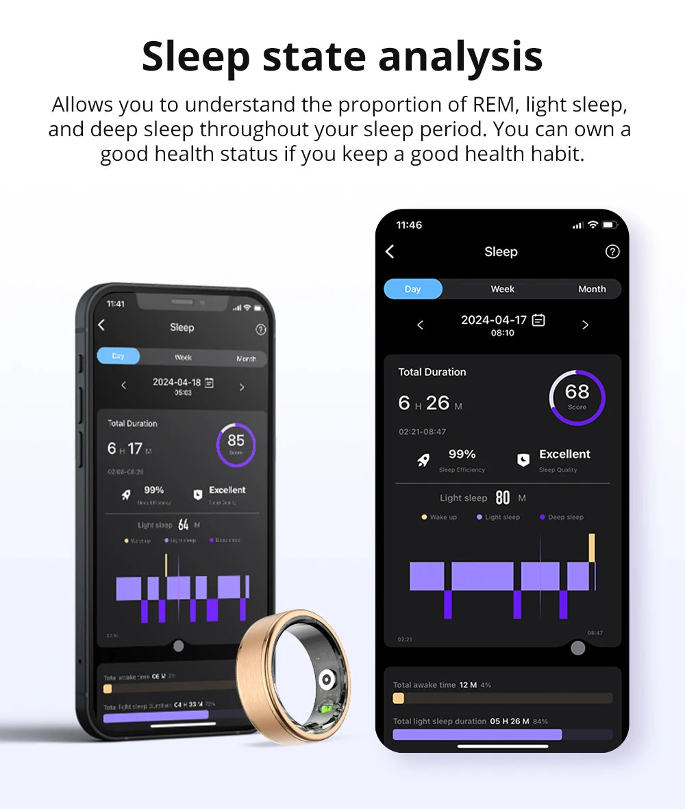 Multi Sport Mode Smart Ring